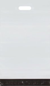 AD Accessories Foliopaki kurierzy z uchwytem 350 x 460 mm + 70 mm uchwyt RC090 50szt PAKIET białe 2