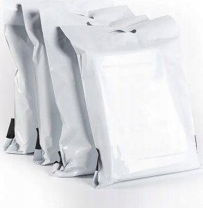 AD Accessories Foliopaki kurierzy z uchwytem 350 x 460 mm + 70 mm uchwyt RC090 50szt PAKIET białe 4