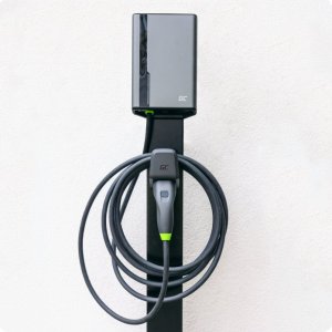 ŁADOWARKA EV Wallbox Green Cell HabuDen EVGC021B2275 22kW TYPE 2 7,5M GC App NFC BT Wi-Fi 10