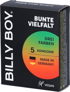 Billy Boy condom Fun Mix 5pcs 1