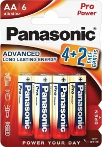 Panasonic Pro Power battery LR6PPG/6B (4+2) 1