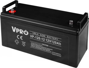 ML Akumulator VOLT POLSKA AGM VPRO 12V 120Ah VRLA Bezobsługowy 3
