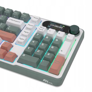 Royal Kludge RK-S98 Camping belaidė klaviatūra | 96%, Hot-swap, Brown switches, US 7