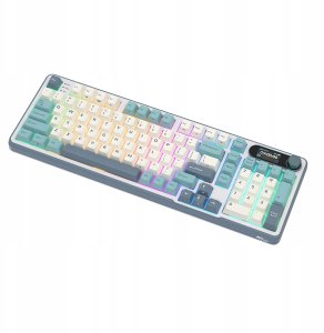 Klawiatura Royal Kludge RK-S98 Light Cloud bezprzewodowa klawiatura | 96%, Hot-swap, Brown switches, US 5