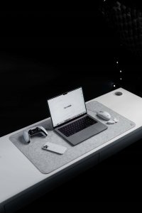 Podkładka Ram mounts DELTAHUB Minimalistic Desk Mat L (800MM X 450MM, Jasnoszary) Podkładka pod mysz 2