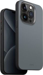 Etui UNIQ Lyden DS Apple iPhone 15 Pro Max Magclick Charging niebiesko-czarny/washed blue-black 9
