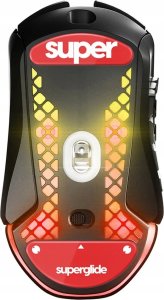 Pulsar Superglide 2 Glass Skates Steelseries Aerox 3 / 5 / 9 Wireless Raudona Pakaitiniai Pelė feet 2