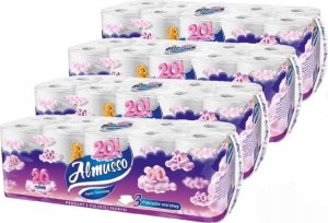 Almusso 20! Papier toaletowy 3-warstwowy, 20 rolek 3