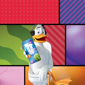 Duck Fresh Discs Tropical Adventure, Barwiące żelowe krążki do WC, 36 ml 4