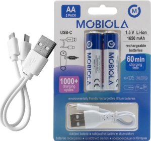 BATERIA / AKUMULATOR MOBIOLA  MBAA1650 USB-C> 1