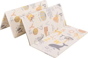 Dwustronna mata piankowa 180x200 cm składana dla dzieci UNIWERSALNY 14