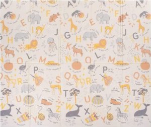 Dwustronna mata piankowa 180x200 cm składana dla dzieci UNIWERSALNY 18