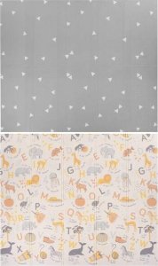 Dwustronna mata piankowa 180x200 cm składana dla dzieci UNIWERSALNY 19