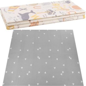 Dwustronna mata piankowa 180x200 cm składana dla dzieci UNIWERSALNY 4