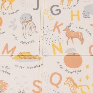 Dwustronna mata piankowa 180x200 cm składana dla dzieci UNIWERSALNY 8