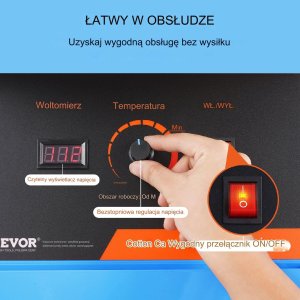 Elektryczna Maszyna do Waty Cukrowej Niebieska 6