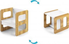 Milly Mally Zestaw mebli Stella 3w1 Natural 10