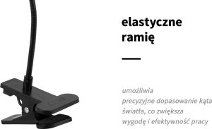 Lampka biurkowa Activeshop czarna 6