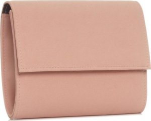 RÓŻOWA KOPERTÓWKA TOREBKA WIZYTOWA M6 SOLOME ZAMSZ DUSTY PINK 1