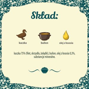 Karma mokra dla kota FOLK Wielkopolska wyborna kaczka saszetka 85 g 4