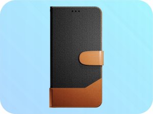 Hello Case Etui z Klapką Do Samsung Galaxy A15 4G / 5G (Jeans, Skórzane) Szkło 9H 2