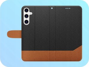 Hello Case Etui z Klapką Do Samsung Galaxy A15 4G / 5G (Jeans, Skórzane) Szkło 9H 7