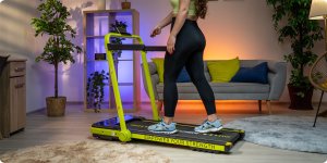 Bieżnia Thunder IMPACT-LIME Elektryczna Składana 2