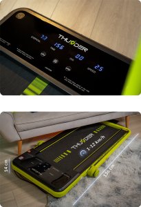 Bieżnia Thunder IMPACT-LIME Elektryczna Składana 6