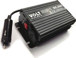 VOLT Przetwornica DC/DC 24/12V DC 200 GNIAZDO ZAPALNICZKI + USB 4