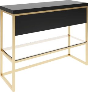 Szafka pod umywalkę nablatową BOSTON GOLD 60 cm złoty/czarny BALTICA DESIGN 1