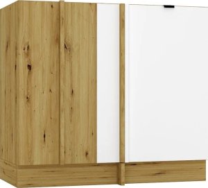 Zestaw mebli kuchennych GIANNA 2,0x2,6 biała alaska/dąb artisan STOLKAR 8