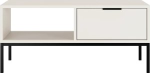 Stolik kawowy AUSTIN 100x60 biały/czarny KOCOT MEBLE 3