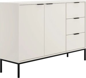 Komoda AUSTIN 150 biała/czarna KOCOT MEBLE 3