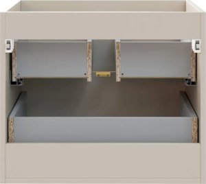 Szafka pod umywalkę DALIA CASHMERE 2S 60cm kaszmirowy mat COMAD 4