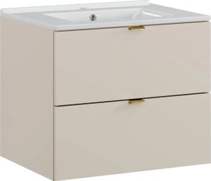 Szafka pod umywalkę DALIA CASHMERE 2S 60cm kaszmirowy mat COMAD 5