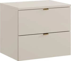 Szafka pod umywalkę DALIA CASHMERE 2S 60cm kaszmirowy mat COMAD 6