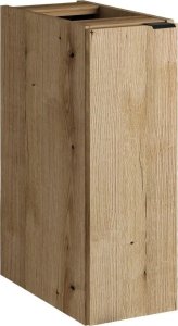 Szafka pod umywalkę nablatową VIVA CASHMERE 2D 60cmx2 kaszmirowy mat - zestaw 140cm z regałem COMAD 2