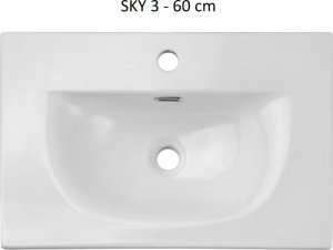 Comad Szafka pod umywalkę VIVA CASHMERE 2S 60cm kaszmirowy mat COMAD 25
