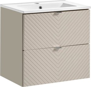 Comad Szafka pod umywalkę VIVA CASHMERE 2S 60cm kaszmirowy mat COMAD 6