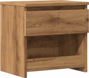 vidaXL Szafka nocna Artisan Oak 40x30x39 cm Drewno klejone 2