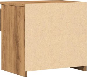 vidaXL Szafka nocna Artisan Oak 40x30x39 cm Drewno klejone 6