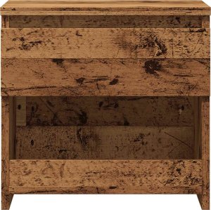 vidaXL Szafka nocna Stare drewno 40x30x39 cm Drewno klejone 4