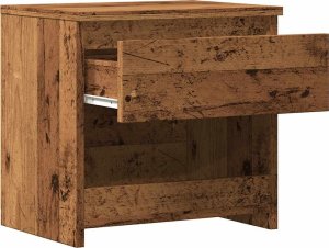 vidaXL Szafka nocna Stare drewno 40x30x39 cm Drewno klejone 7