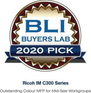 Ricoh IM C300 Printer Laser Colour MFP A4 30ppm USB Ethernet LAN 4