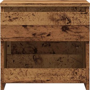 vidaXL Szafki nocne 2 szt. Stare drewno 40x30x39 cm Drewno klejone 4