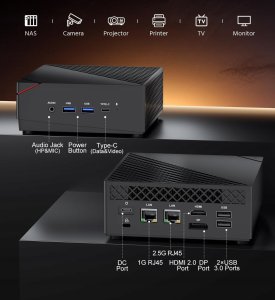 Komputer NiPoGi AM06 PRO Mini PC MD Ryzen 7 5800U 32 GB DDR4 512 GB 2024 3