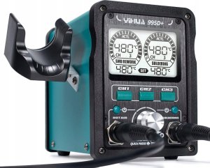 Zestaw YIHUA 995D+ EVO Stacja lutownicza na gorące powietrze 2w1 nowa 2