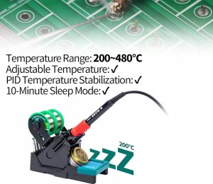 Zestaw YIHUA 995D+ EVO Stacja lutownicza na gorące powietrze 2w1 nowa 4