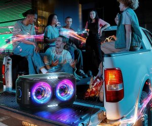 W-KING PEAK głośnik przenośny Bluetooth 250W 12 basów 120 dB Party Boom Box 3