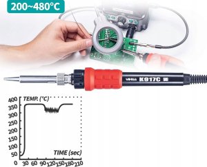 Zestaw YIHUA 939D+ III EVO stacja lutownicza 110 W Dual-LCD nowa 5